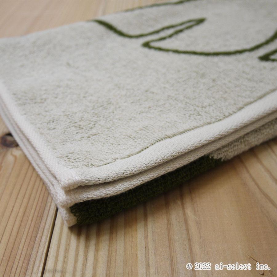 タオル モンステラ 今治製 日本製 グリーン ナチュラル 自然 おしゃれ 立体感 奥行を感じるデザイン ハワイアン インテリア 可愛い 癒し ベージュ |  | 03