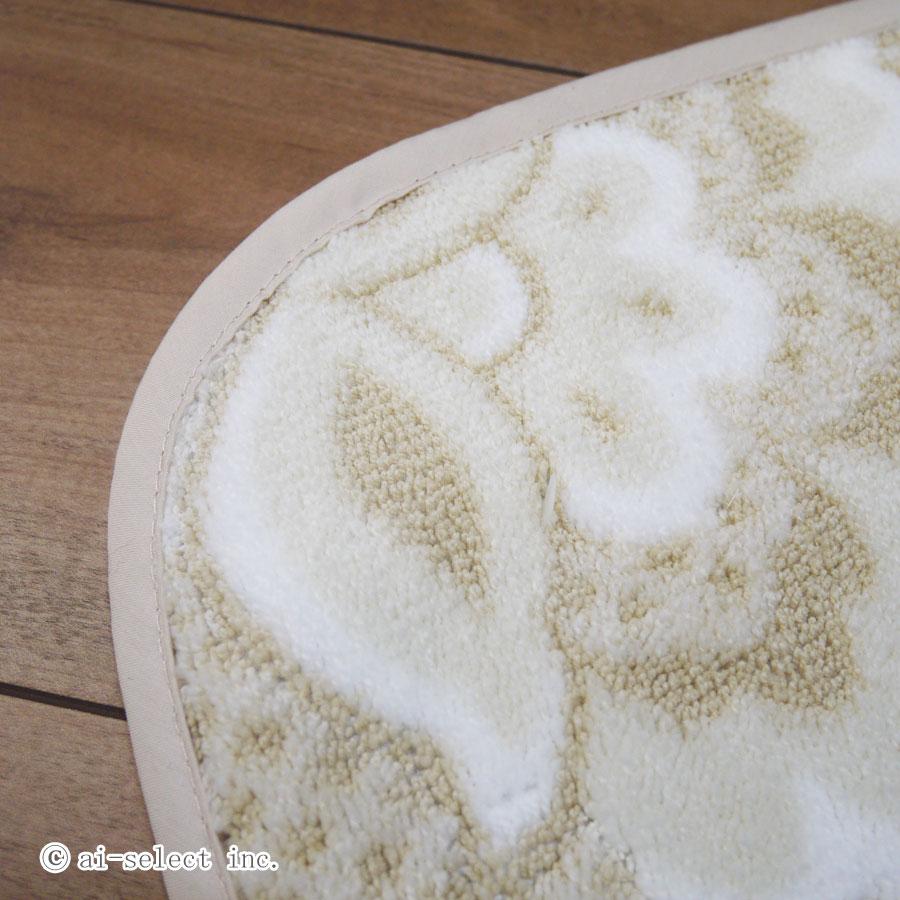 あすつく　普通便座＆洗浄暖房便座兼用フタカバーに変わりました　高級　 多機種対応  単品 ピッツォ  LANCETTI ランチェッティ ブランド 更紗模様 刺繍  日本製 |  | 01