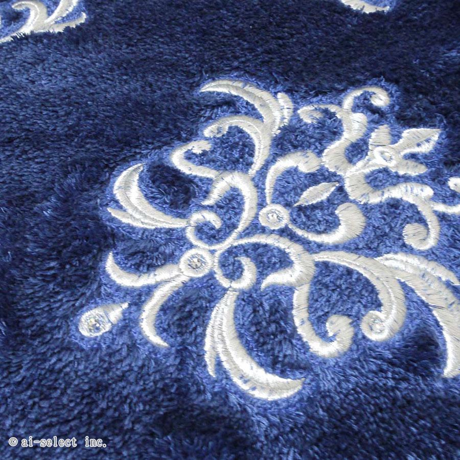 ai 即納　約95×70cm トイレマット 単品 ロイヤルパレス 胴長　耳長　おしゃれ 高級 可愛い 北欧 エレガントゴージャス ベージュ ネイビー　ブルーエレガント か |  | 10