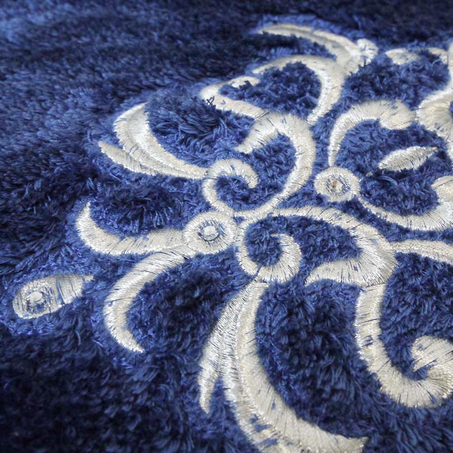 ai 即納　約95×70cm トイレマット 単品 ロイヤルパレス 胴長　耳長　おしゃれ 高級 可愛い 北欧 エレガントゴージャス ベージュ ネイビー　ブルーエレガント か |  | 11