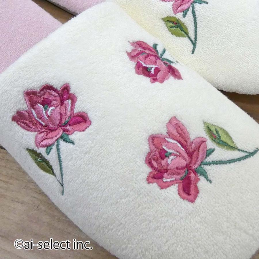 ai 即納3点セット スイートローズトイレマット フタカバー無し ペーパーホルダーカバー無し 風水で人気 ピンク トイレマット 北欧 おしゃれ 薔薇 高級 洗える エ |  | 09