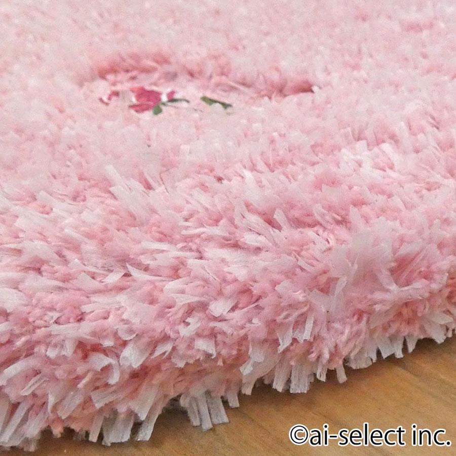 普通便座＆洗浄暖房便座兼用フタカバー 即納 殆どの機種に対応可能 風水で人気 スイートローズ 洗えるトイレマット 北欧 おしゃれ ピンク おしゃれ 可愛い 薔薇 |  | 02