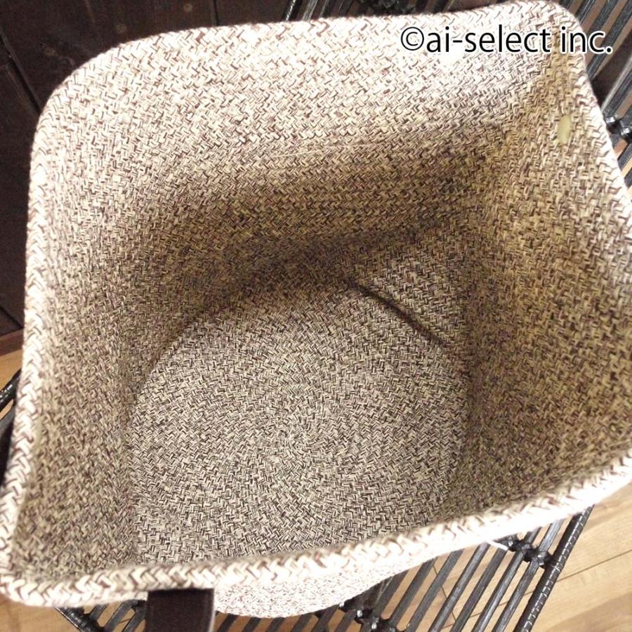 収納力抜群 ストレージバスケット 収納かご ランドリー ブラウン インテリア 北欧 ナチュラル雑貨 おもちゃ 雑誌 スリッパ 持ち運び簡単 |  | 04