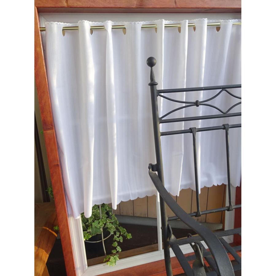 縦90cm ai カフェカーテン ポスト投函で送料無料 通常のカーテンでは出来ないガラスとの密着 エアコン効率UP 防炎 節電 UVカット 帝人 日本製 日よけ 日除け |  | 03