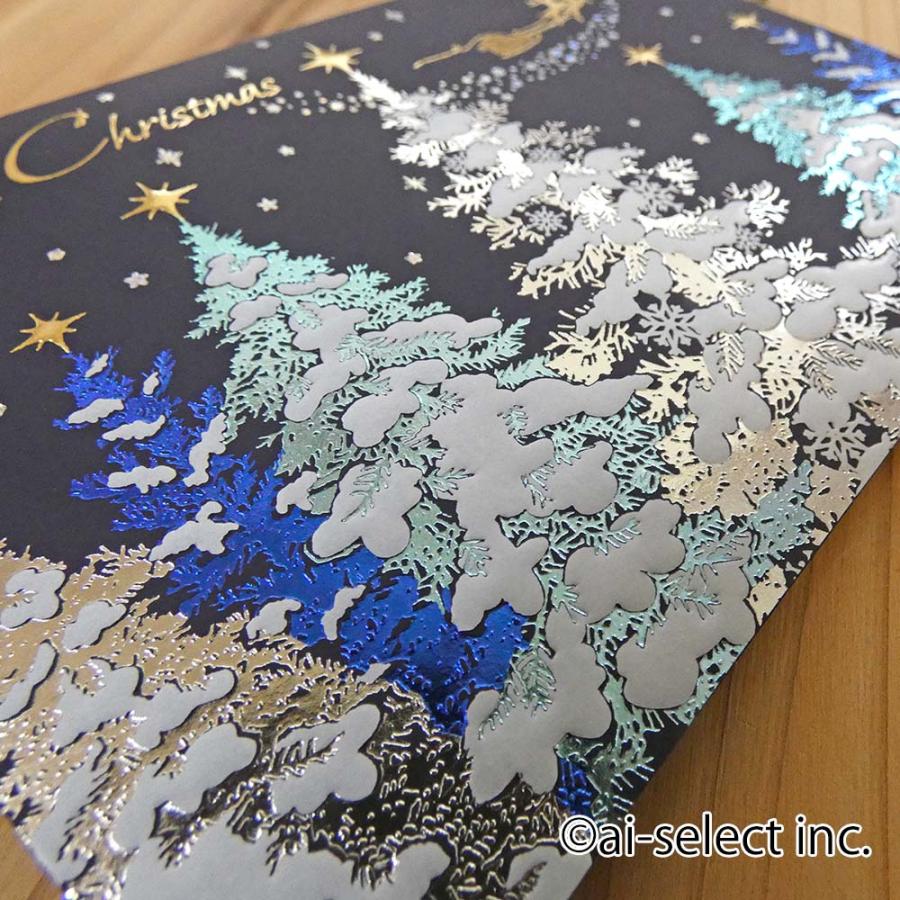 再入荷しました！ イタリア製 クリスマスカード タッセル付 ツリー