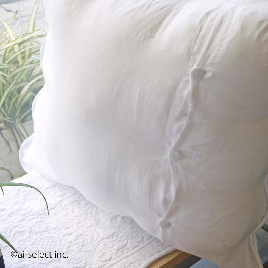ai 即納 手持ちの座布団もリビングで利用できる 真っ白座布団にリメイク出来るカバー 座布団カバー 中身は含みません 価格以上に上質 店長お勧め ホワイトキルト |  | 05