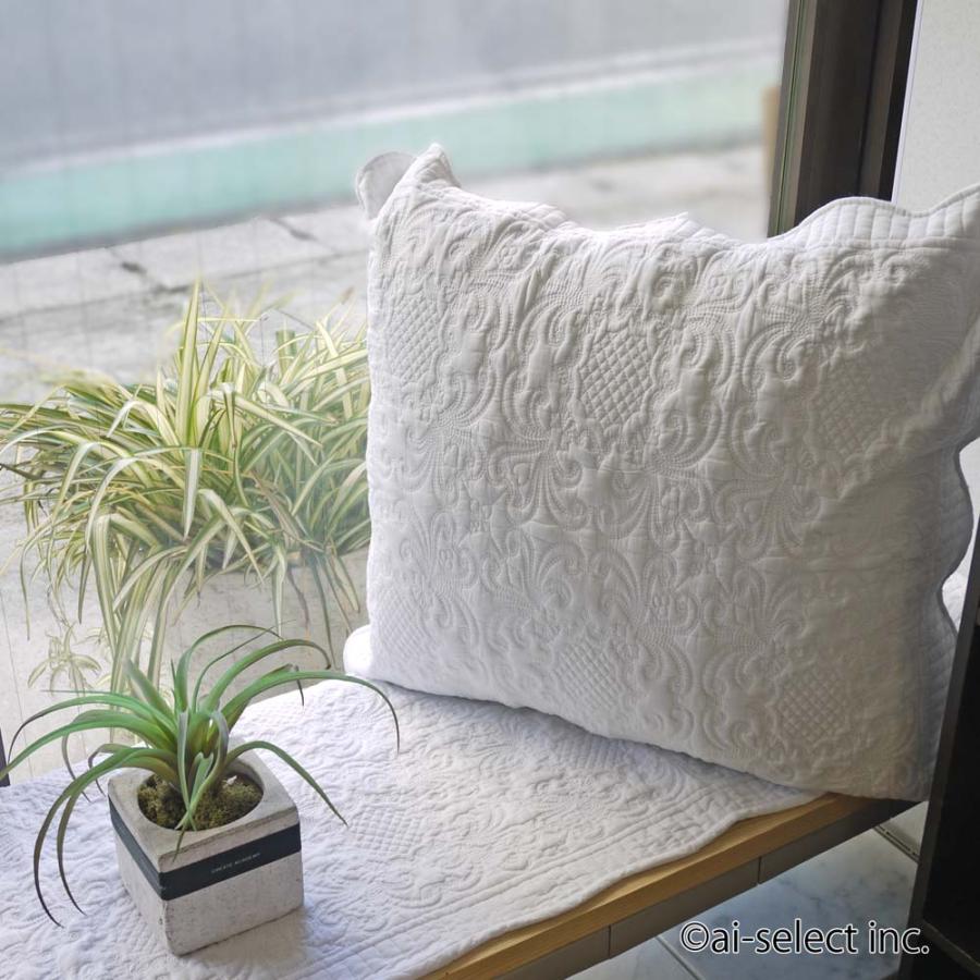 ai 即納 手持ちの座布団もリビングで利用できる 真っ白座布団にリメイク出来るカバー 座布団カバー 中身は含みません 価格以上に上質 店長お勧め ホワイトキルト |  | 06