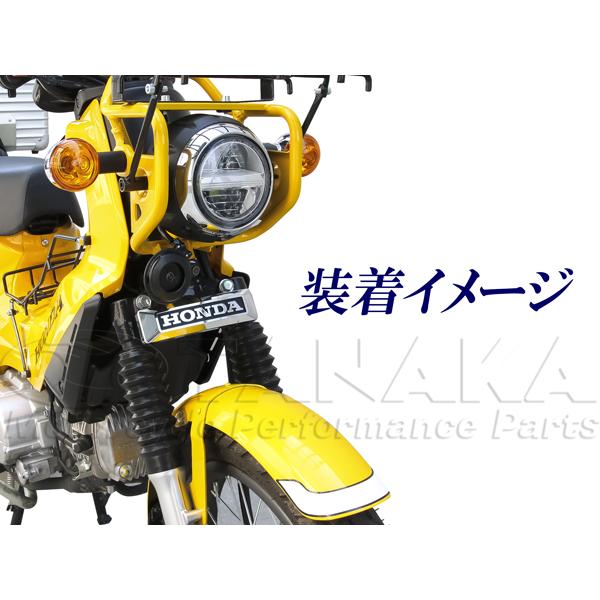 クロスカブ50/110（JA06/JA45/JA10型）用　HONDAフロントフォークエンブレムセット TYPE-1｜aishinshop｜03