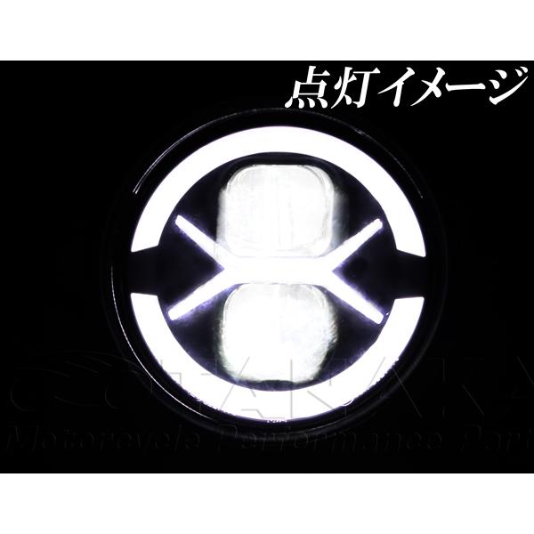 モンキー純正ヘッドライト用 カスタマイズLEDヘッドライトユニット