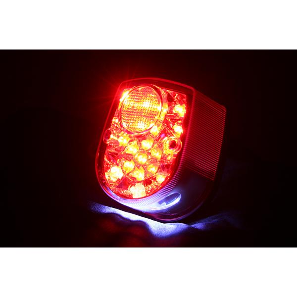 モンキー カブ用 LEDテールランプ クリア【レターパック代引不可