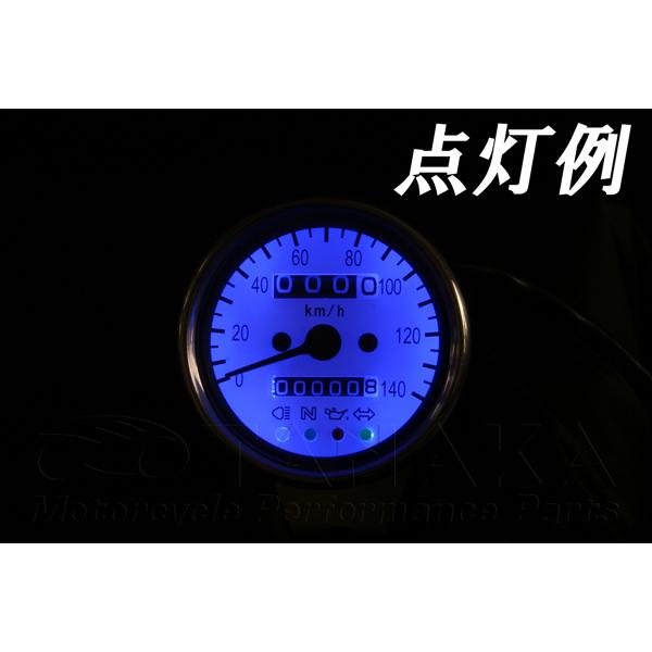モンキー 汎用（12V） 60mmスピードメーター インジケーター付き