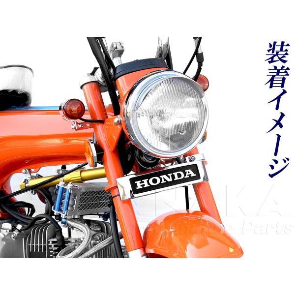 HONDA ゴリラフロントフォーク 他イロイロ モンキー モンキーゴリラ用HONDAフロントフォークエンブレム＆専用