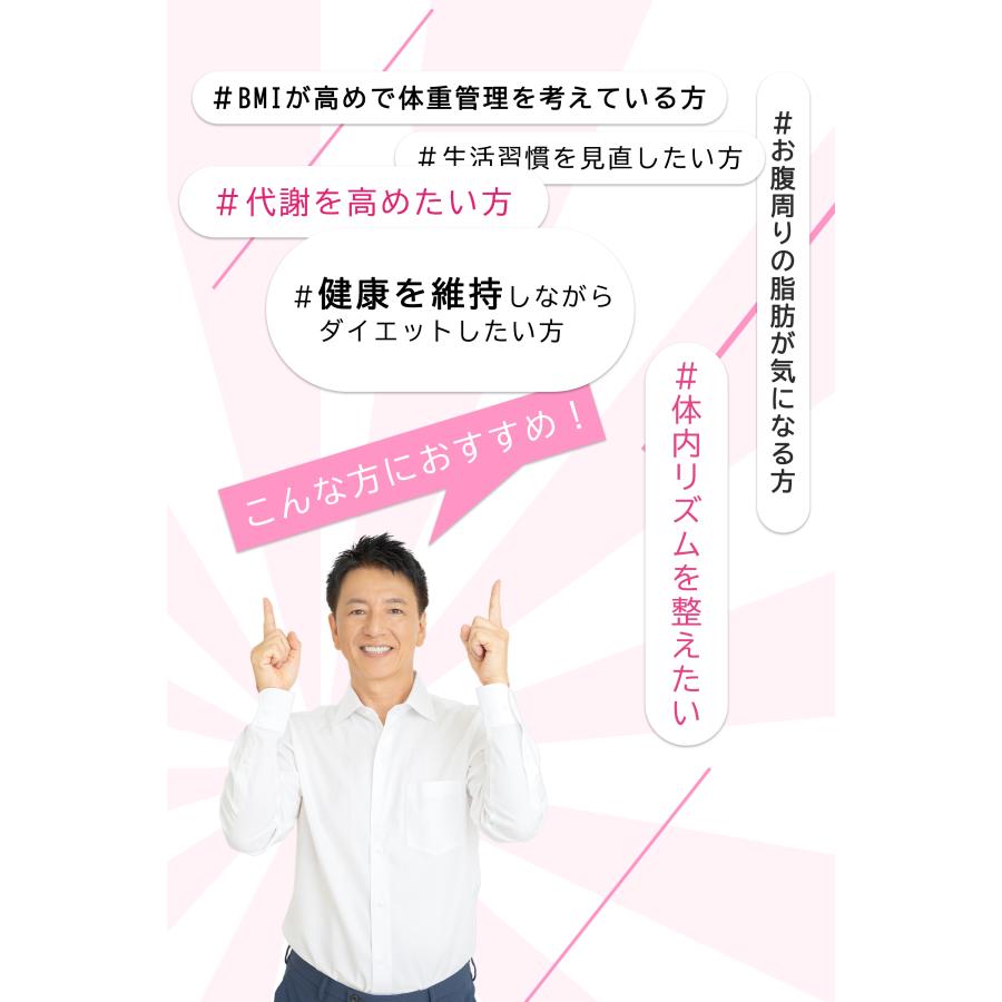愛粧堂保阪流極すらり生活 機能性表示食品 4個セット 180日分