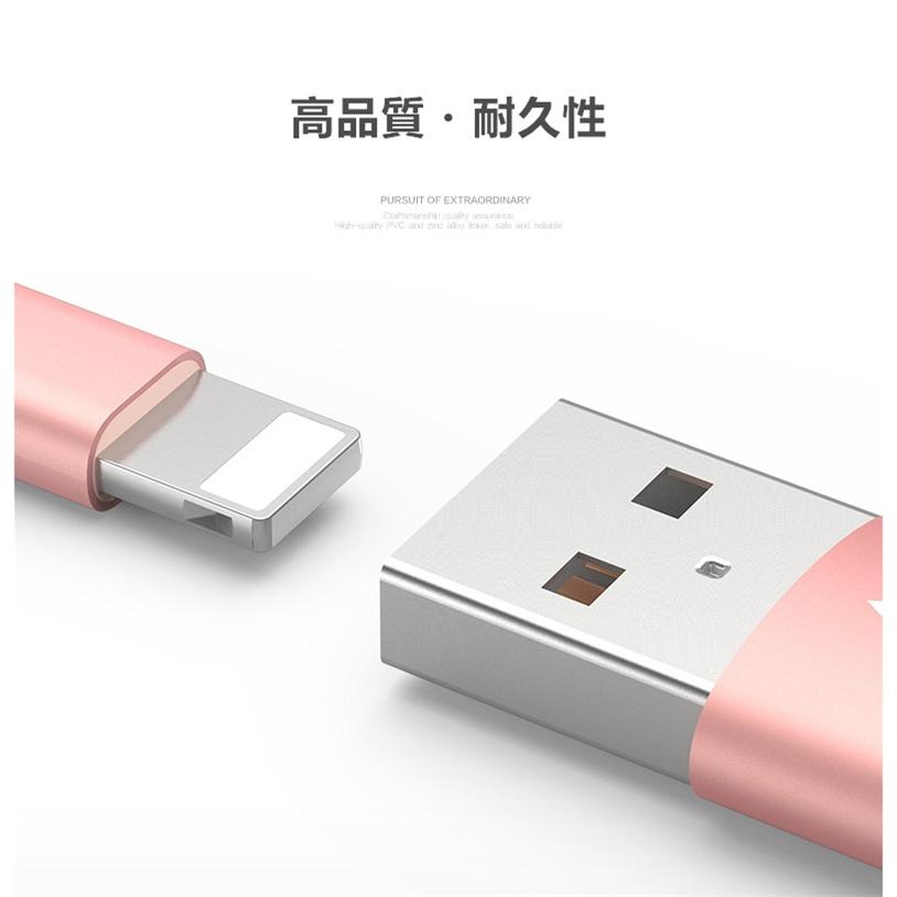 iPhone Type C Micro USB 充電ケーブル 充電器 スマホ モバイルバッテリー 長さ5サイズから選べる 断線防止 急速充電 コード 高耐久 3点購入毎に1点プレゼント｜aishop-jjl｜15