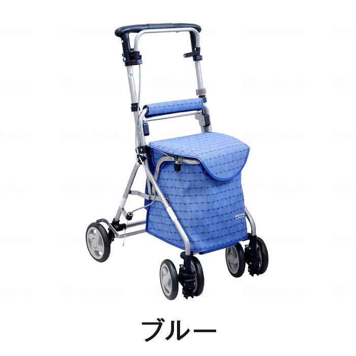 島製作所 リズムＲＷＣ シルバーカー コンパクトタイプ 折りたたみ　美品 島製作所 リズムRWC シルバーカー ショッピングカー