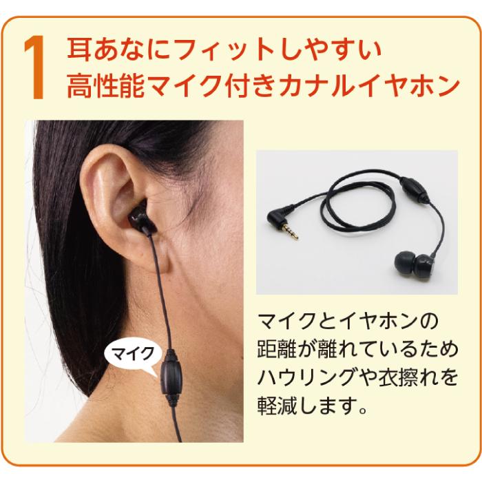 ニコン（Nikon） 集音器 充電式 クリップ・ミニ チャージ NHE-02C 日本