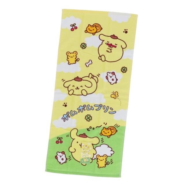 sanrio（サンリオ） サンリオフェイスタオル「ポムポムプリン ゆるぽっ