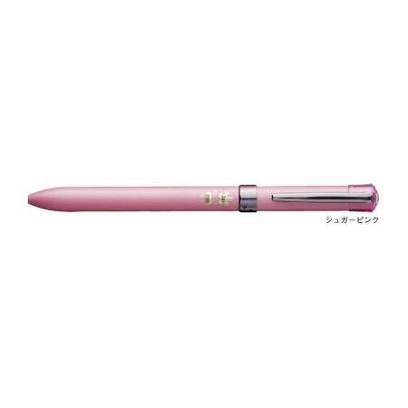 三菱鉛筆 多機能ペン 3機能 0.5mm トリプルペン ジェットストリーム Fシリーズ シュガーピンク MSXE370105.13 名入れ(パッド)｜aisol33