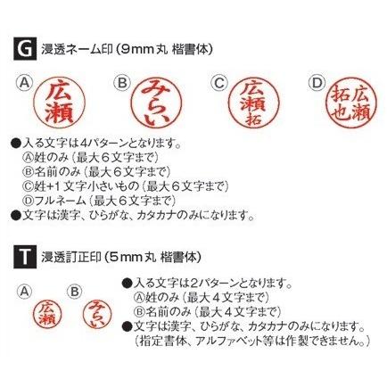 タニエバー ツインネーム印 ツインGTロング ピンク SP-TGTL03｜aisol33｜02