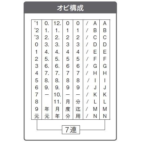 サンビー シルバー赤ゴム回転印 製造所固有記号用 ゴシック体 7連3号 Sr Sk3gr Ysb Srsk3gr アイソル 通販 Yahoo ショッピング