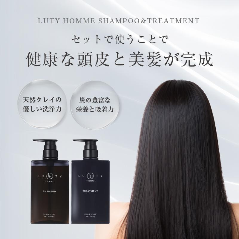 LUTY HOMME シャンプー 詰替え用 400mL 7個 LUTY HOMME シャンプー 詰替え用 400mL 7個 LUTY HOMME シャンプー 詰
