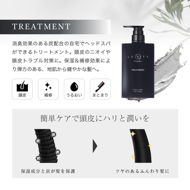 LUTY（ルーティー） 在庫限り オム シャンプー 400ml