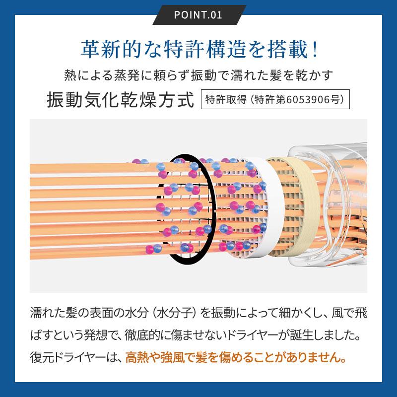 FUKUGEN 【正規店】ルーヴルドー 復元ドライヤーmini-α louvredo