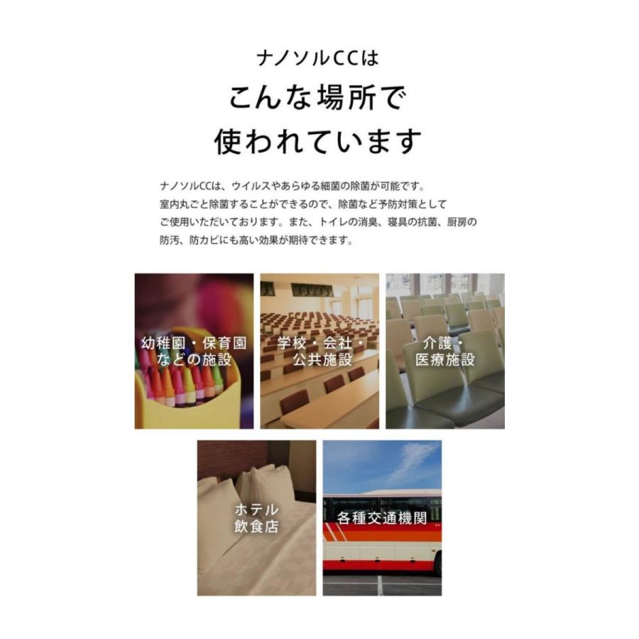 ナノソル CC 300ml レフィル 2個セット 除菌 除ウイルス 防カビ 消臭