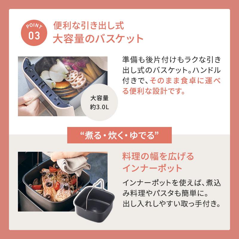 recolte（レコルト） ハイスチーム エアーオーブン RAO-3 recolte ノン