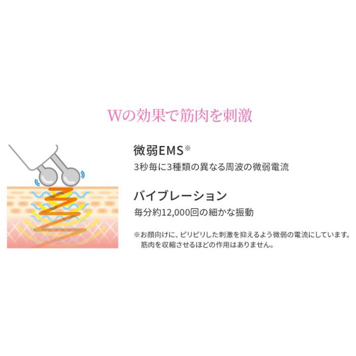 11％OFFクーポン特典 ブランフィーネ ダブルブースタープラス ハンディ美顔器 正規品・メーカー1年保証 メイクアーティスト「ピカ子」さんプロデュース Branfineの画像
