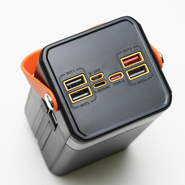 大容量コンパクトバッテリー+ソーラーパネルセット TOHO正規品 DX-HPB