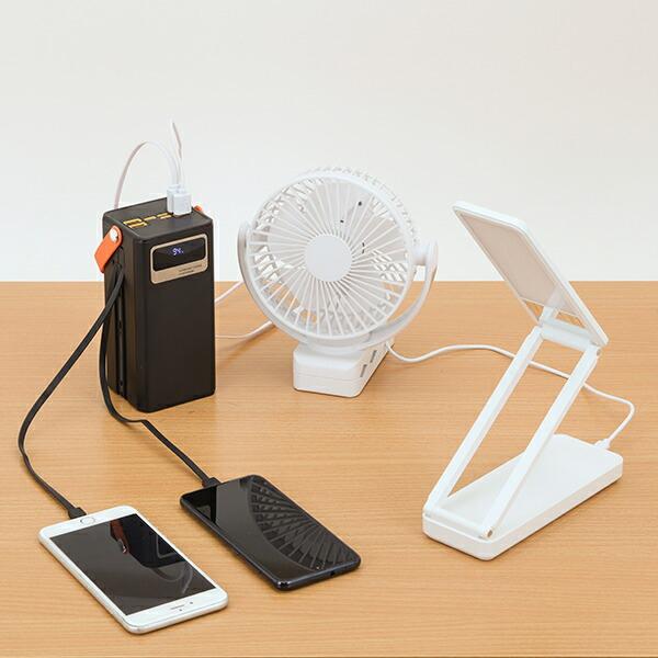 大容量コンパクトバッテリー+ソーラーパネルセット TOHO正規品