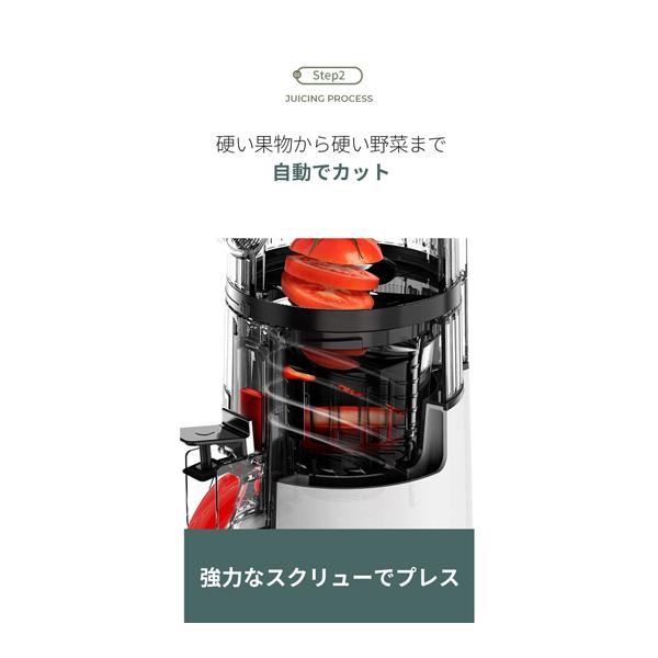 HUROM（ヒューロム） 2025年ニューモデル コールドプレスジューサー