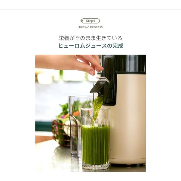 HUROM（ヒューロム） 2025年ニューモデル コールドプレスジューサー