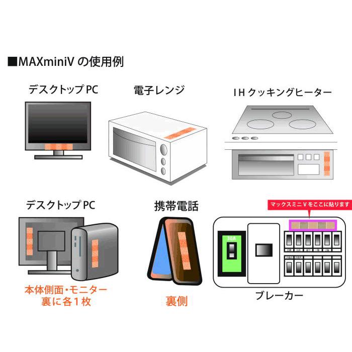 即納 電磁波ブロッカー MAX mini V［1枚］マックスミニV MAXmini