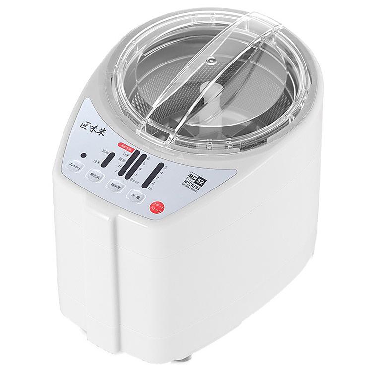 【新品】山本電気 精米機 道場六三郎監修 匠味米 MB-RC52 ホワイト 即納 匠味米 MICHIBA ライスクリーナー 山本電気 MB-RC52W ホワイト