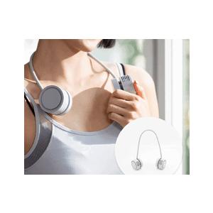 即納　羽なし首掛け扇風機 ネックバンドファン ローリング NeckBandFan Rolling ネックバンドファンolling 羽なし くびかけ扇風機 DANSOON ポータブル扇風機 |  | 01