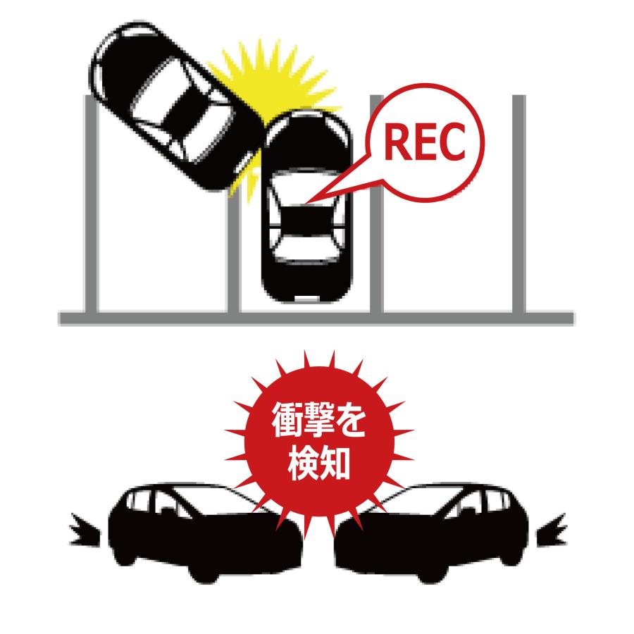 エルト Elut/エルト(コムテック)前後2カメラドライブレコーダー【AG425