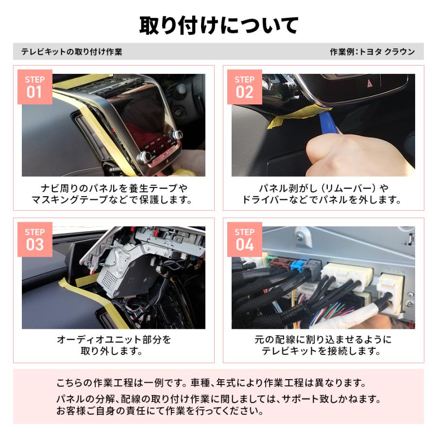 トヨタ（TOYOTA） テレビキット キャンセラー 10個セット DOP MOPナビ