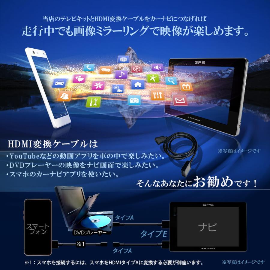 HDMI 変換 ケーブル トヨタ NSZN-Z68T 走行中にTVが見える