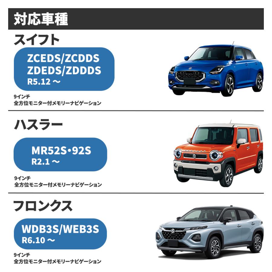 スズキ（SUZUKI） テレビキット 全方位モニター メモリーナビ 三菱