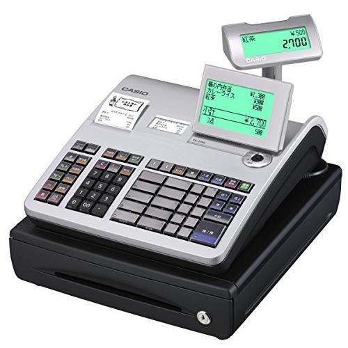 カシオ レジスター 20部門 小型ドロア TE-2700-20SSR シルバー