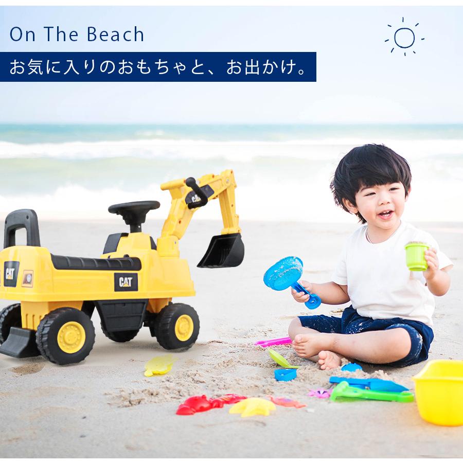 AIJYU TOYS 足けり乗用玩具 CAT ショベルカー はたらく車 キャタピラー 正規ライセンス 子供 孫 誕生日 お祝い プレゼント 本州四国送料無料 | AIJYU TOYS | 06
