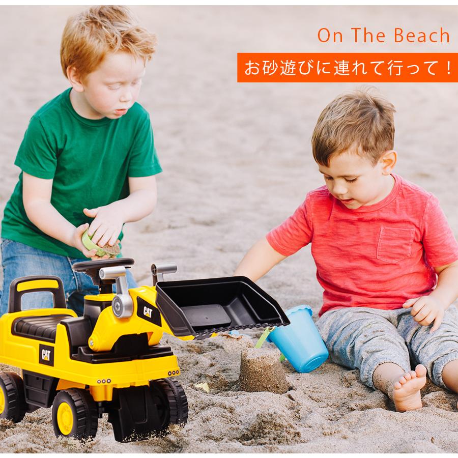AIJYU TOYS 足けり乗用玩具 CAT ホイールローダー はたらく車 キャタピラー 正規ライセンス 子供 孫 誕生日 お祝い プレゼント 本州四国送料無料 | AIJYU TOYS | 05