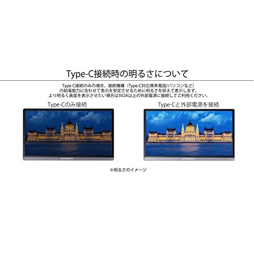 JAPANNEXT JN-MD-IPS1563FHDR-T 15.6型 タッチ対応モバイルモニター USB Type-C miniHDMI USB Type JN MD IPS1563FHDR JS1623852465(14320円)