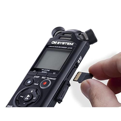OM SYSTEM LS-P5 楽器演奏/ライブ録音/自然環境録音/ハイレゾPCM録音/外部メモリ対応 