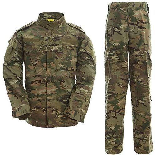 空調戦闘服 マルチカム M〜4L｜迷彩 サバゲー 装備 夏用 熱中症