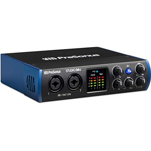 室外 PreSonus Studio 24c オーディオ/MIDIインターフェース 24Bit