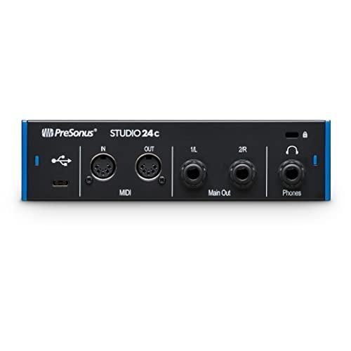 室外 PreSonus Studio 24c オーディオ/MIDIインターフェース 24Bit
