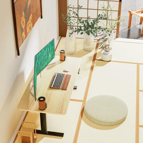 Alebert?電動昇降デスク 電動式スタンディングデスク天板?「メーカー一